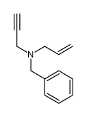 N-benzyl-N-prop-2-ynylprop-2-en-1-amine结构式