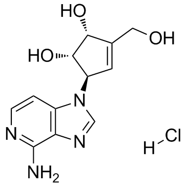 3-Deazaneplanocin A (hydrochloride) structure