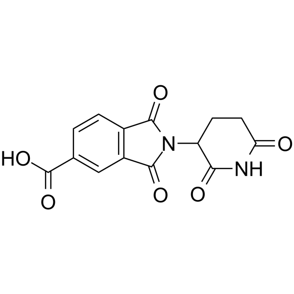 Thalidomide-5-COOH结构式