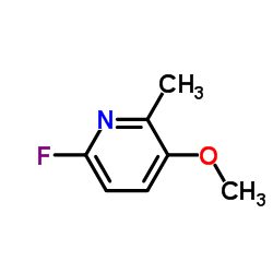 6-Fluoro-3-methoxy-2-methylpyridine structure