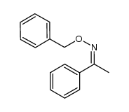 (Z)-acetophenone O-benzyloxime结构式