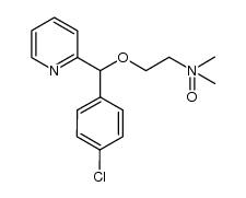 carbinoxamine N-oxide Structure