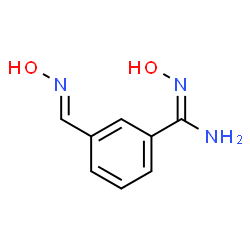 3-(Hydroxyiminomethyl)benzamidoxime Structure