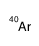 argon-40 Structure
