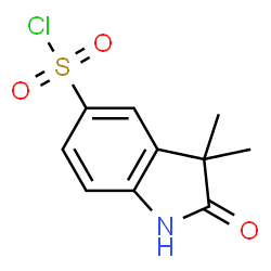 1H-indole-5-sulfonyl chloride, 2,3-dihydro-3,3-dimethyl-2- picture