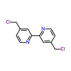 4,4'-双(氯甲基)-2,2'-联吡啶结构式