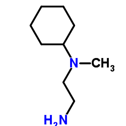 N1-环己基-N1-甲基-1,2-乙二胺结构式
