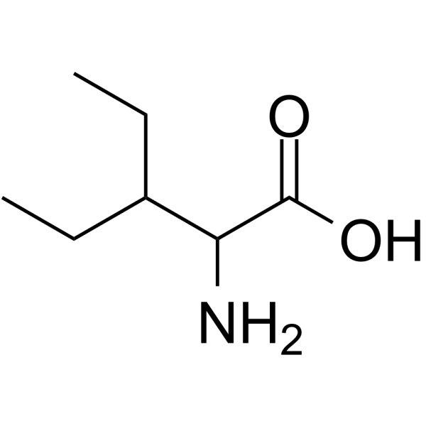 2-氨基-3-乙基戊酸结构式