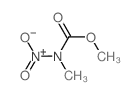 Carbamic acid,methylnitro-, methyl ester (7CI,8CI,9CI) structure