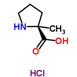 (S)-2-甲基脯氨酸盐酸盐结构式