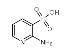 2-氨基吡啶-3-磺酸结构式