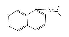 isopropylidene-naphthalen-1-yl-amine结构式