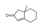 7a-methyl-4,5,6,7-tetrahydro-1H-inden-2-one结构式