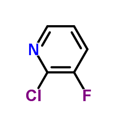 2-Chloro-3-fluoropyridine Structure