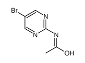 N-(5-溴嘧啶-2-基)乙酰胺结构式