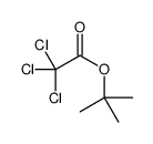 Trichloroacetic acid tert-butyl ester Structure