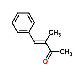 3-甲基-4-苯基-3-丁烯-2-酮结构式