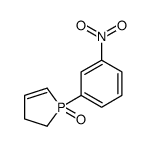 1-(3-nitrophenyl)-2,3-dihydro-1λ5-phosphole 1-oxide Structure