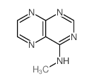 4-Pteridinamine,N-methyl- Structure