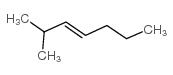 2-methylhept-3-ene Structure