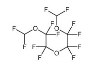 1-(difluoromethoxy)-2-[2-(difluoromethoxy)-1,1,2,2-tetrafluoroethoxy]-1,1,2,2-tetrafluoroethane Structure