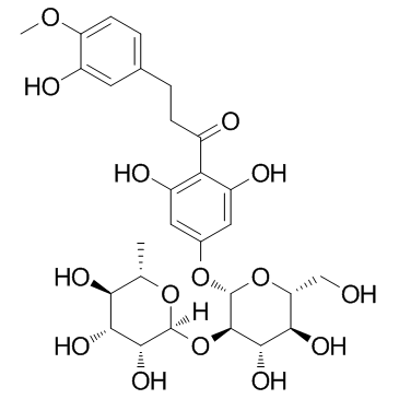 Neosperidin dihydrochalcone structure