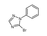 5-bromo-1-phenyl-1H-1,2,4-triazole结构式