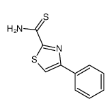 4-苯基-2-噻唑硫代甲酰胺结构式