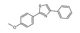 2-(4-methoxyphenyl)-4-phenyl-1,3-thiazole Structure