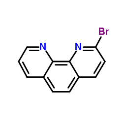 2-Bromo-1,10-phenanthroline Structure