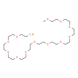 m-PEG12-Thiol Structure