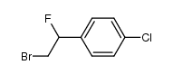 1-(2-Bromo-1-fluoroethyl)-4-chlorobenzene结构式