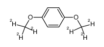 1,4-di([2H3]methoxy)benzene Structure