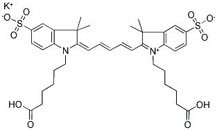Cy5双酸结构式