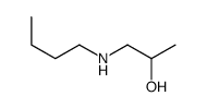 1-(丁基氨基)丙烷-2-醇结构式