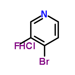 4-Bromo-3-fluoropyridine HCl structure