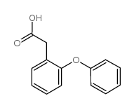 2-苯氧基苯乙酸结构式