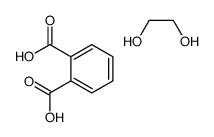 邻苯二甲酸与乙二醇的聚合物结构式