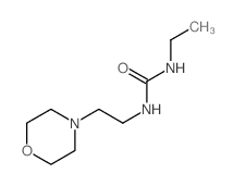 Urea,N-ethyl-N'-[2-(4-morpholinyl)ethyl]- structure
