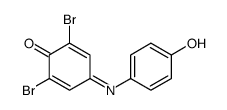 2,6-Dibromo-N-4-hydroxyphenyl-p-benzoquinone monoimine Structure