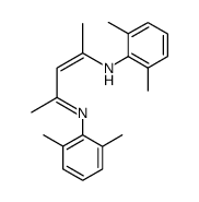 N-(4-((2,6-二甲基苯基)氨基)戊-3-烯-2-亚基)-2,6-二甲基苯胺结构式