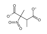 2,3-dimethyl-2-nitrobutanedioate Structure