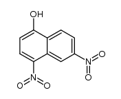 1-hydroxy-4,6-dinitronaphthalene结构式