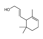 3-(2,6,6-Trimethyl-2-cyclohexen-1-yl)-2-propen-1-ol结构式