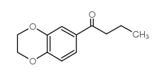 1-(2,3-dihydro-1,4-benzodioxin-6-yl)butan-1-one结构式