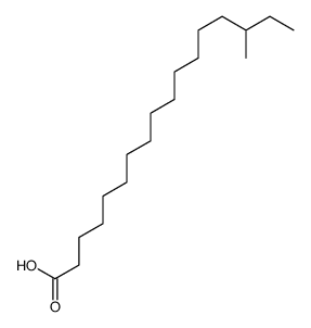 15-Methylheptadecanoic acid Structure