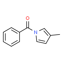 1H-Pyrrole,1-benzoyl-3-methyl- (9CI) Structure