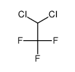 dichlorotrifluoroethane Structure