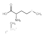 碘代L-蛋氨酸甲基锍结构式