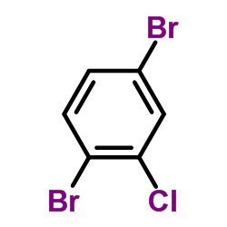 1,4-DIBROMO-2-CHLOROBENZENE Structure